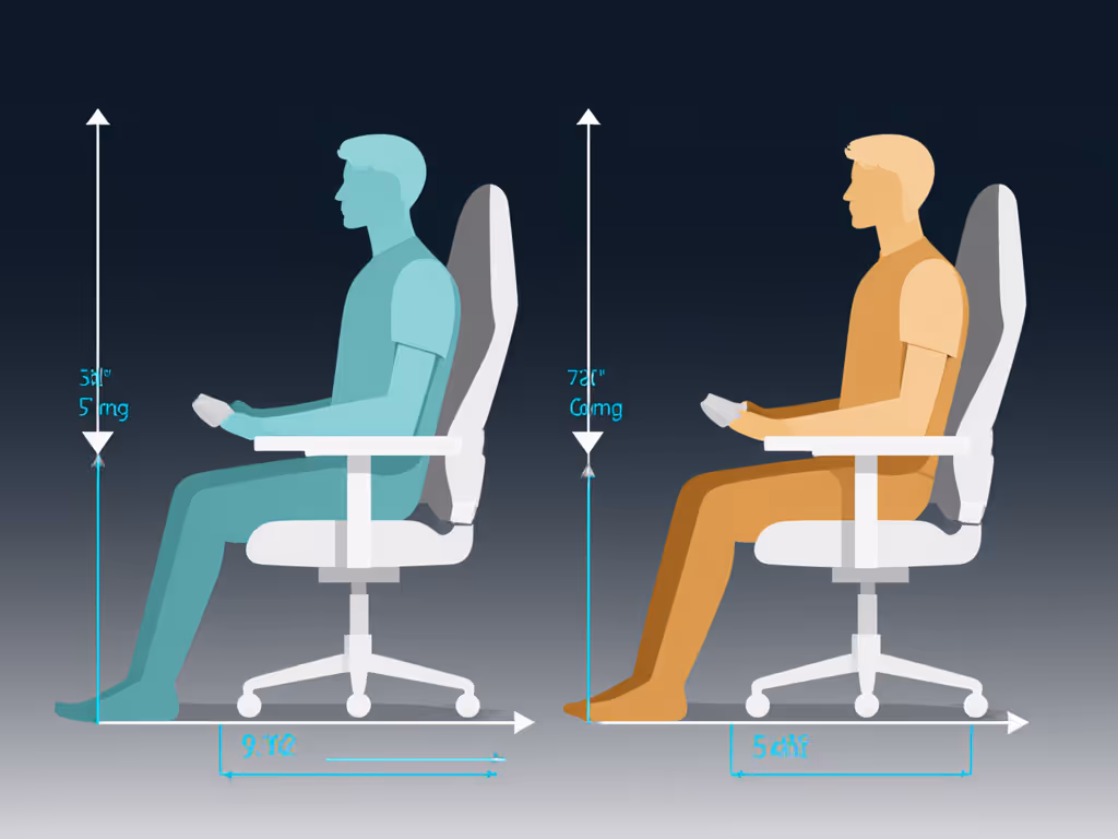 diagram_comparing_seat_depth_measurements_for_petite_vs_tall_gamers