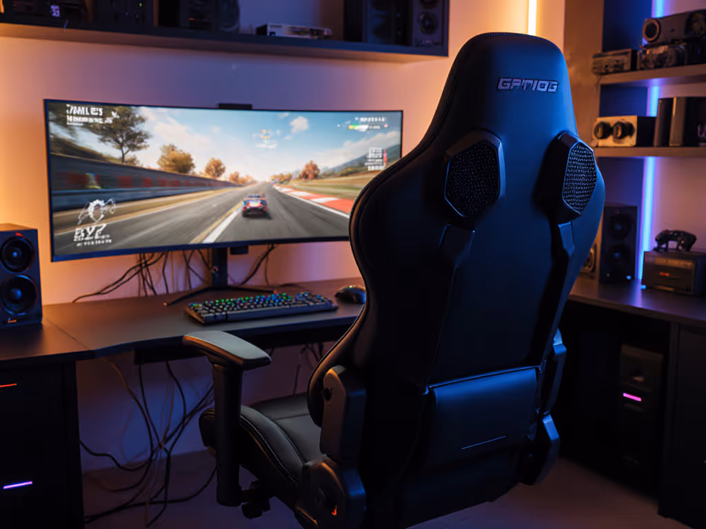 Speakers vs Haptic: Gaming Chair Immersion Tested