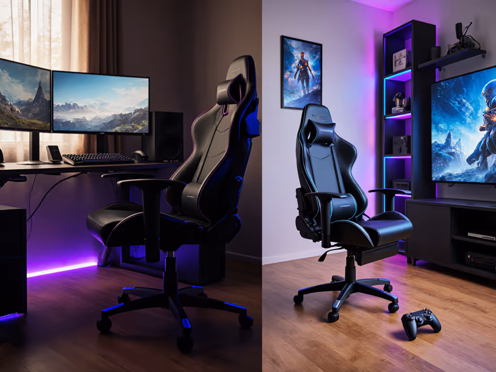 Pedestal vs Floor Gaming Chairs: Stability Showdown