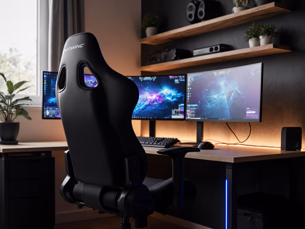 Triple Monitor Setup: Ergonomic Chair Positioning Guide