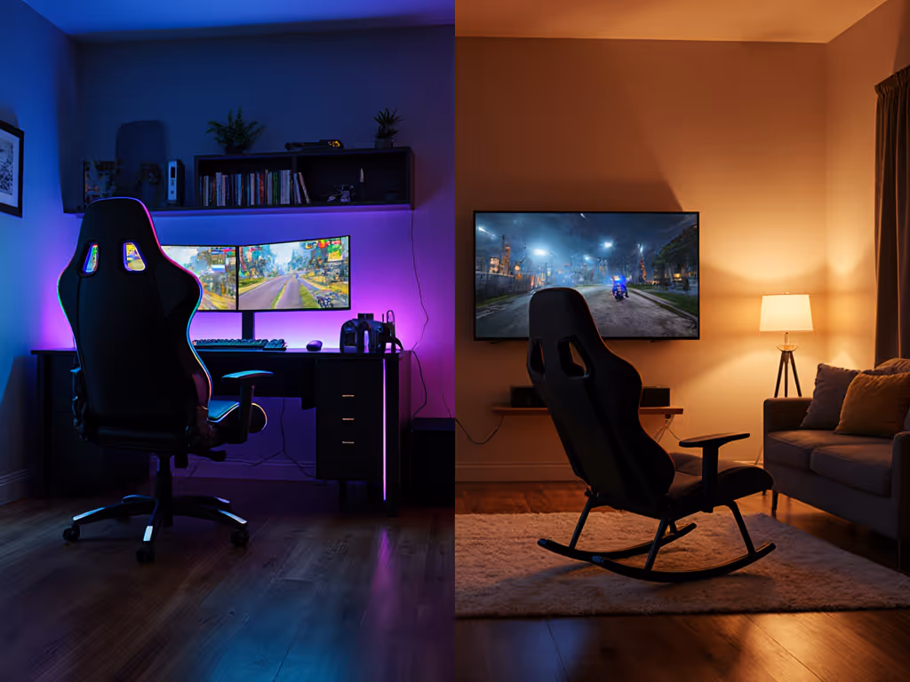 PC Desk or Console Floor: Best Gaming Chair Choice