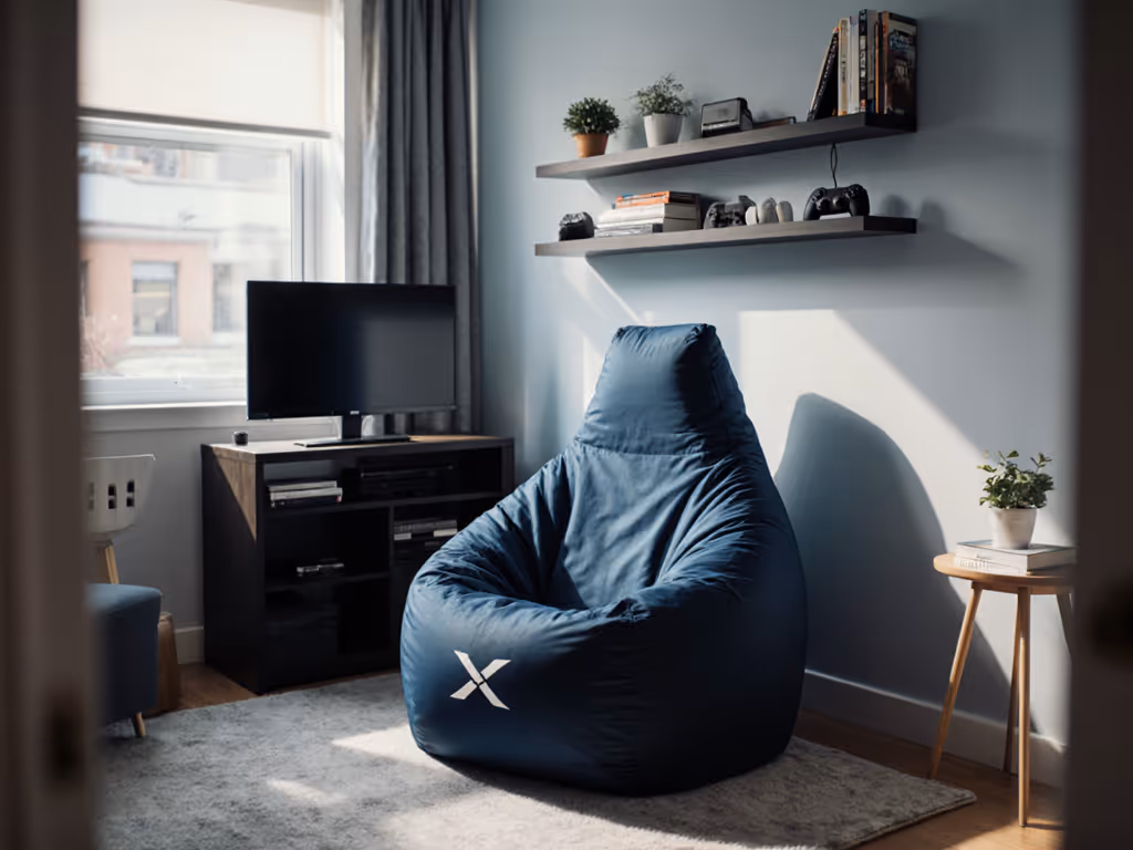 X Rocker Bean Bag Chairs: Space-Saving Verified